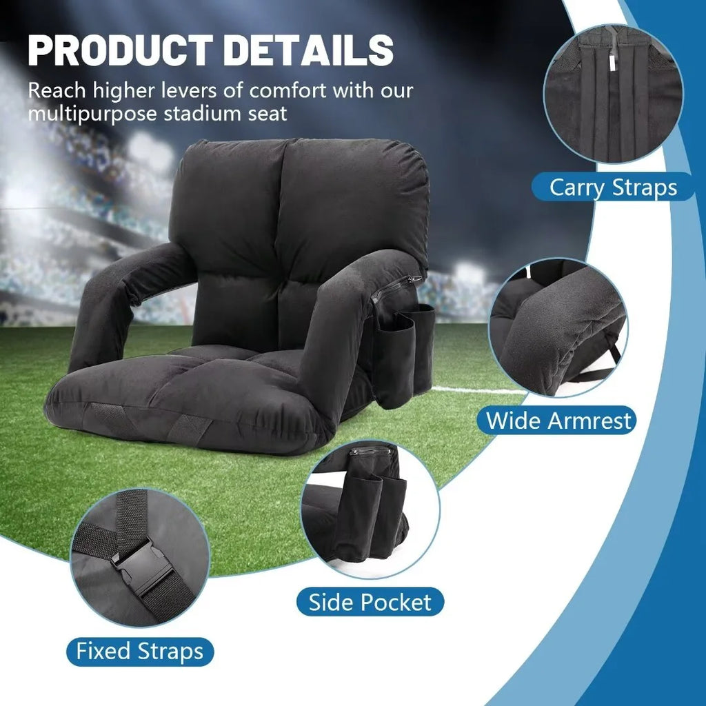 Heated Stadium Seats with Back Support T57910