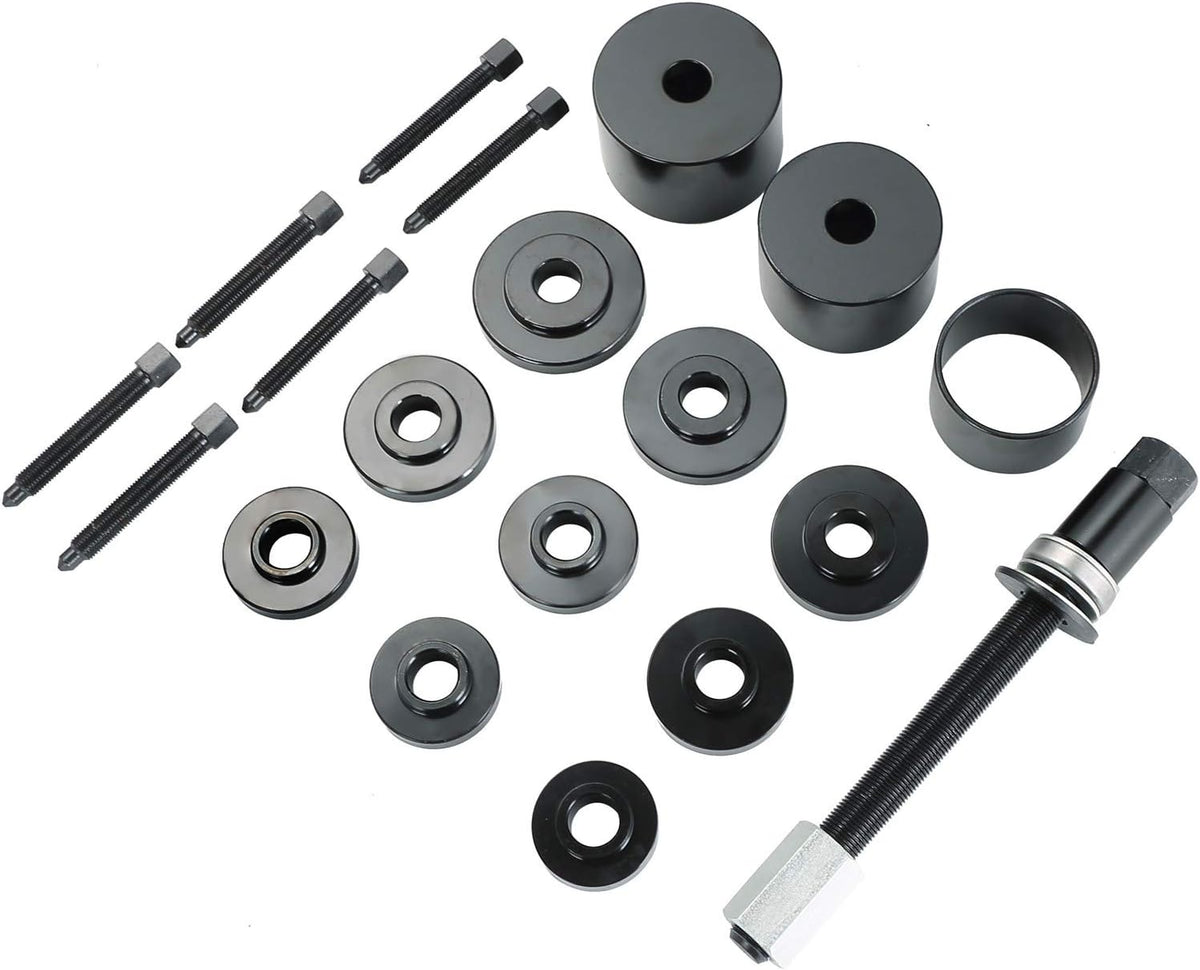 19pcs Universal Front Wheel Drive Bearing Puller Car Kit Set A89898