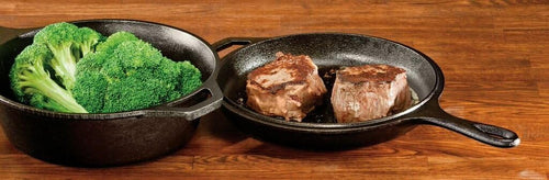 10.25 Black Cast Iron Combo Cooker Pack of 2 O10750