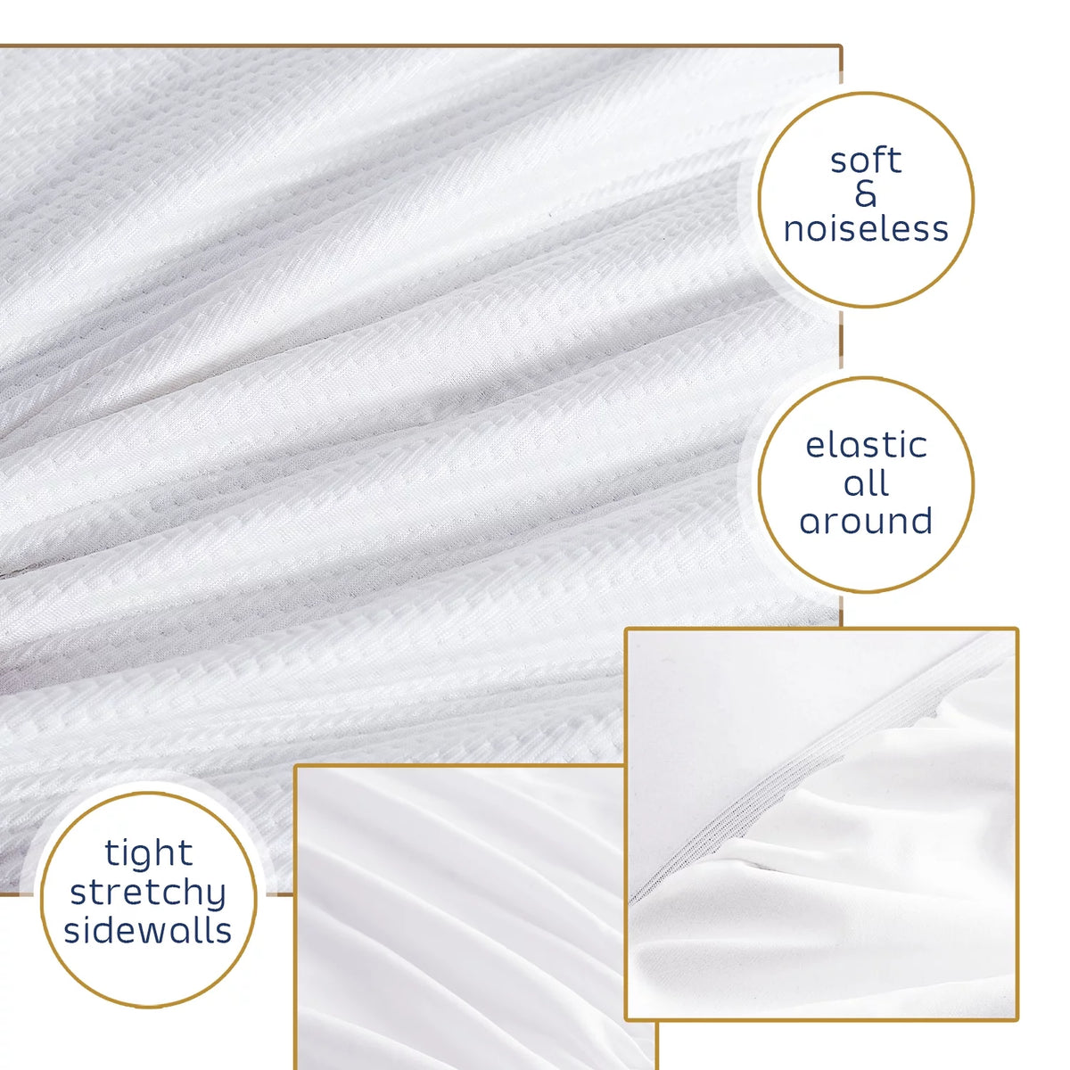 Cooling Waterproof Mattress Protector B9638