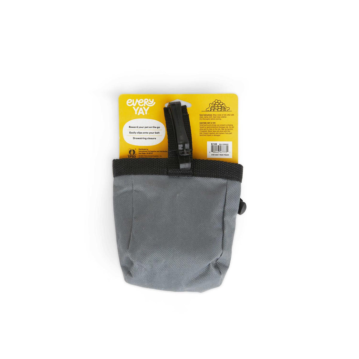 Grey Dog Treat Tote N402