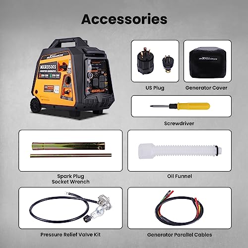 4000 Watt Dual Fuel Inverter Generator Y86103