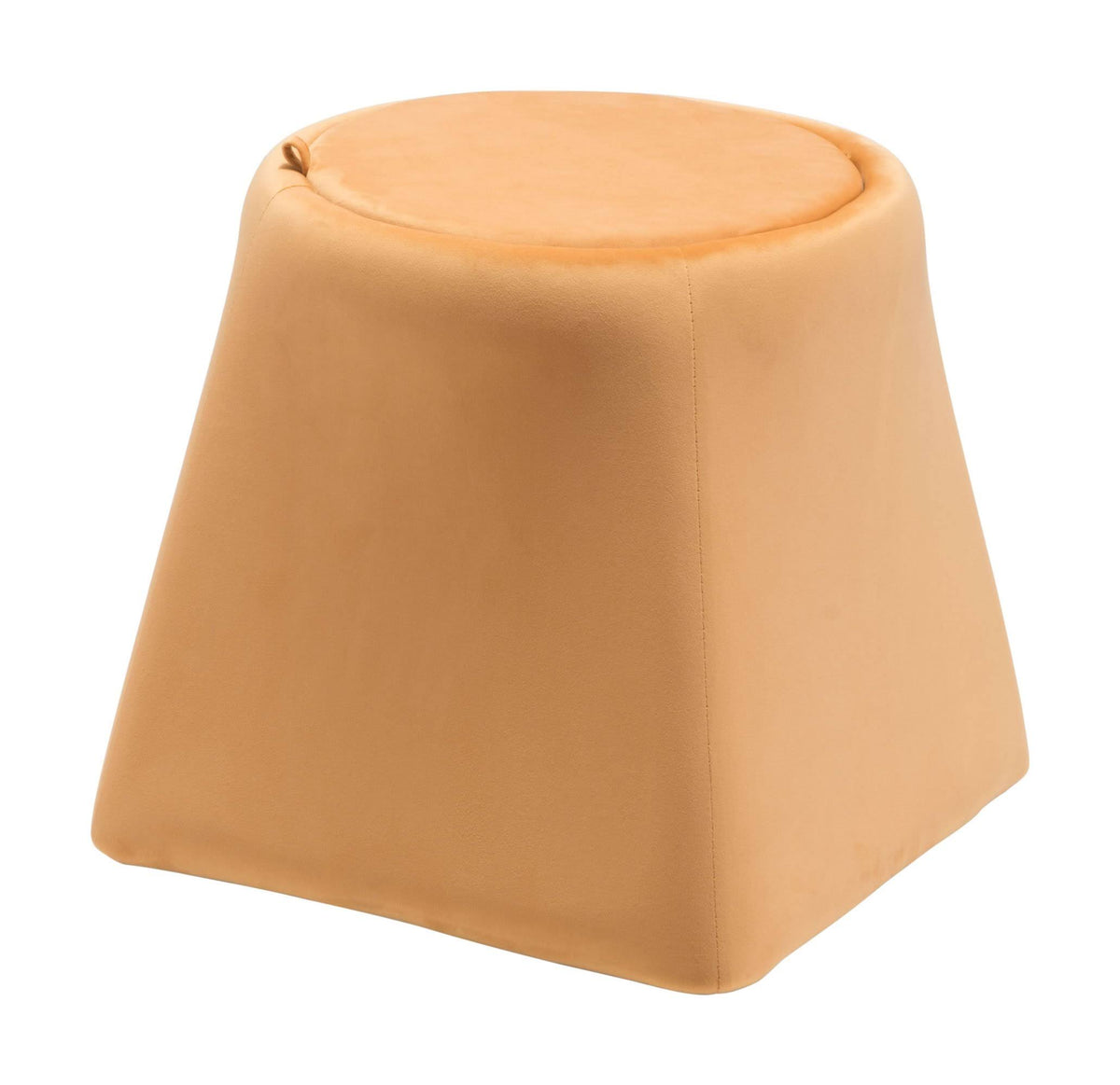 Green Velvet Ottoman V720