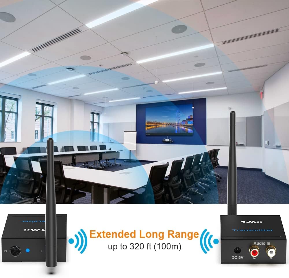 2.4GHz Wireless Audio Transmitter and Receiver E405