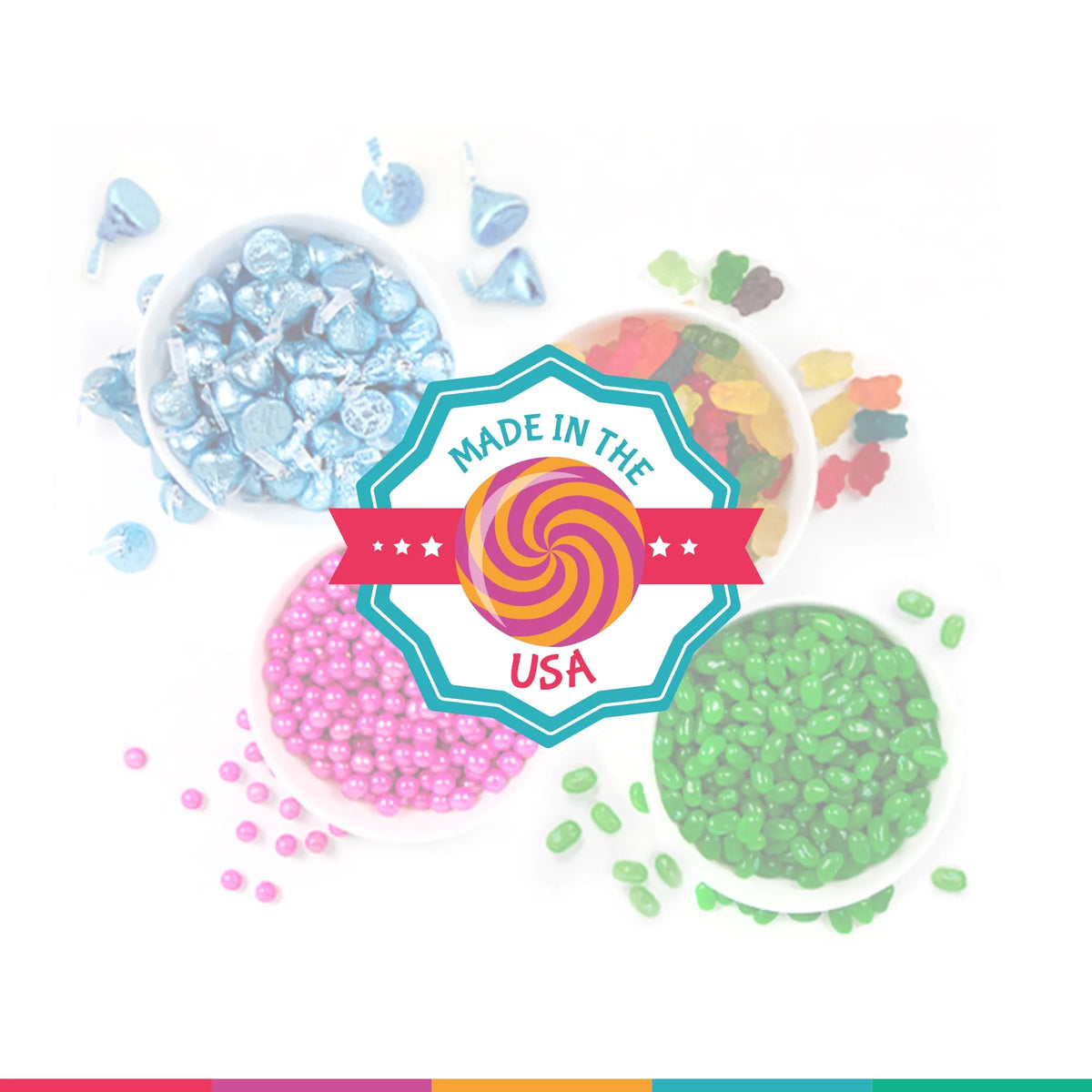 131 Pcs Birthday Candy Party Favors 1.65 lbs Y697166