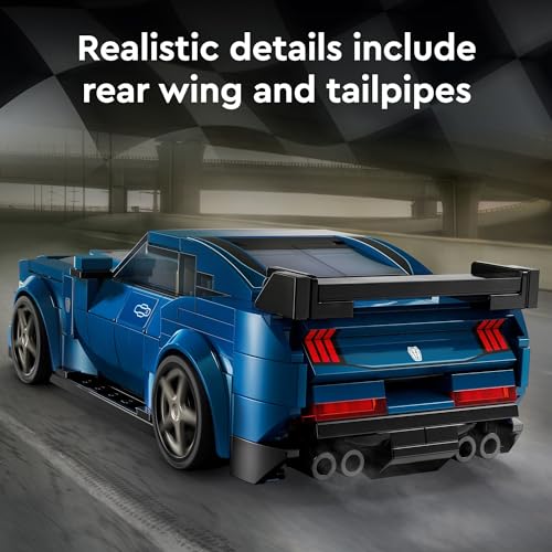 Buildable Blue Sports Car Toy Set B762