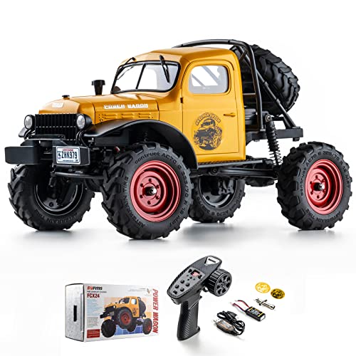 1/24 Power Wagon 4WD RC Crawler RTR Truck (Yellow) Q62335