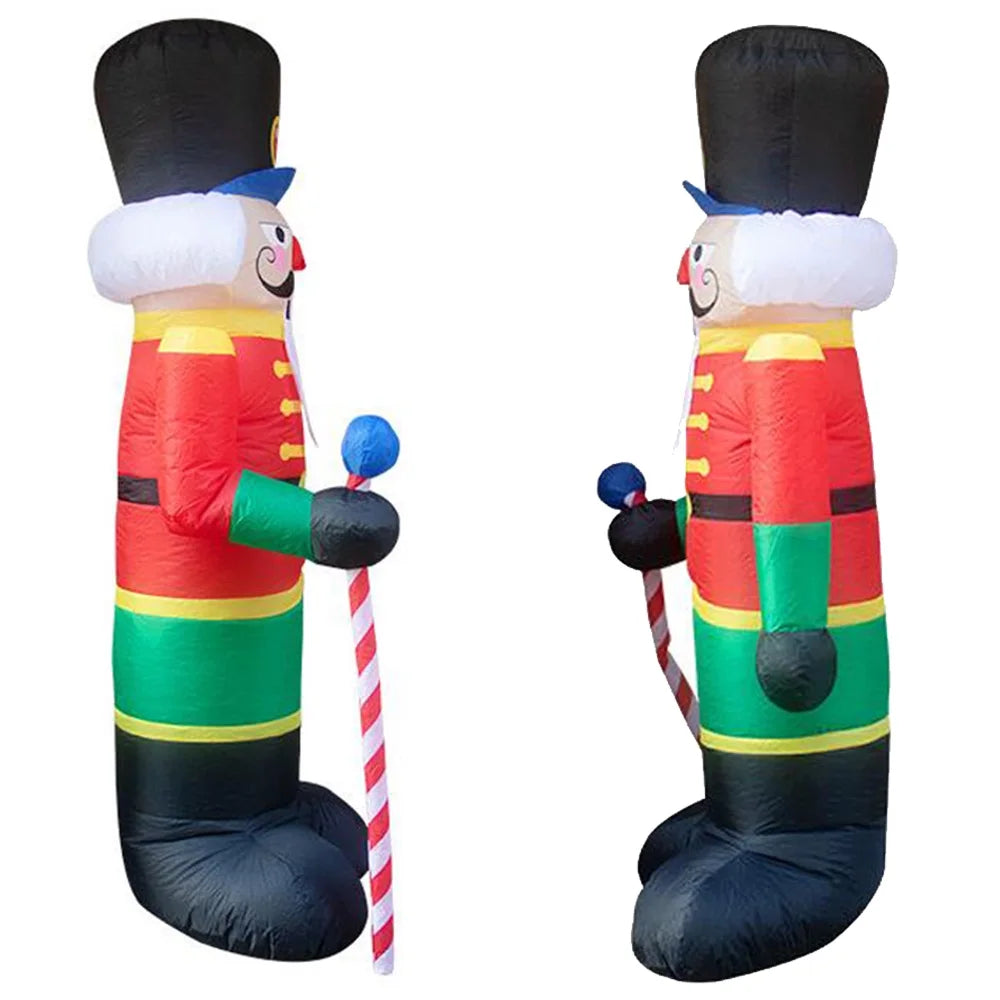 8 Ft Nutcracker Christmas Inflatable Yard Decoration J472572
