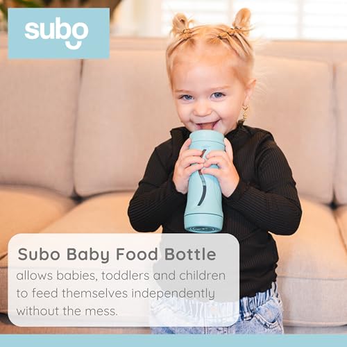 Baby Food Bottle Reusable Silicone Cup (Aqua) E17640