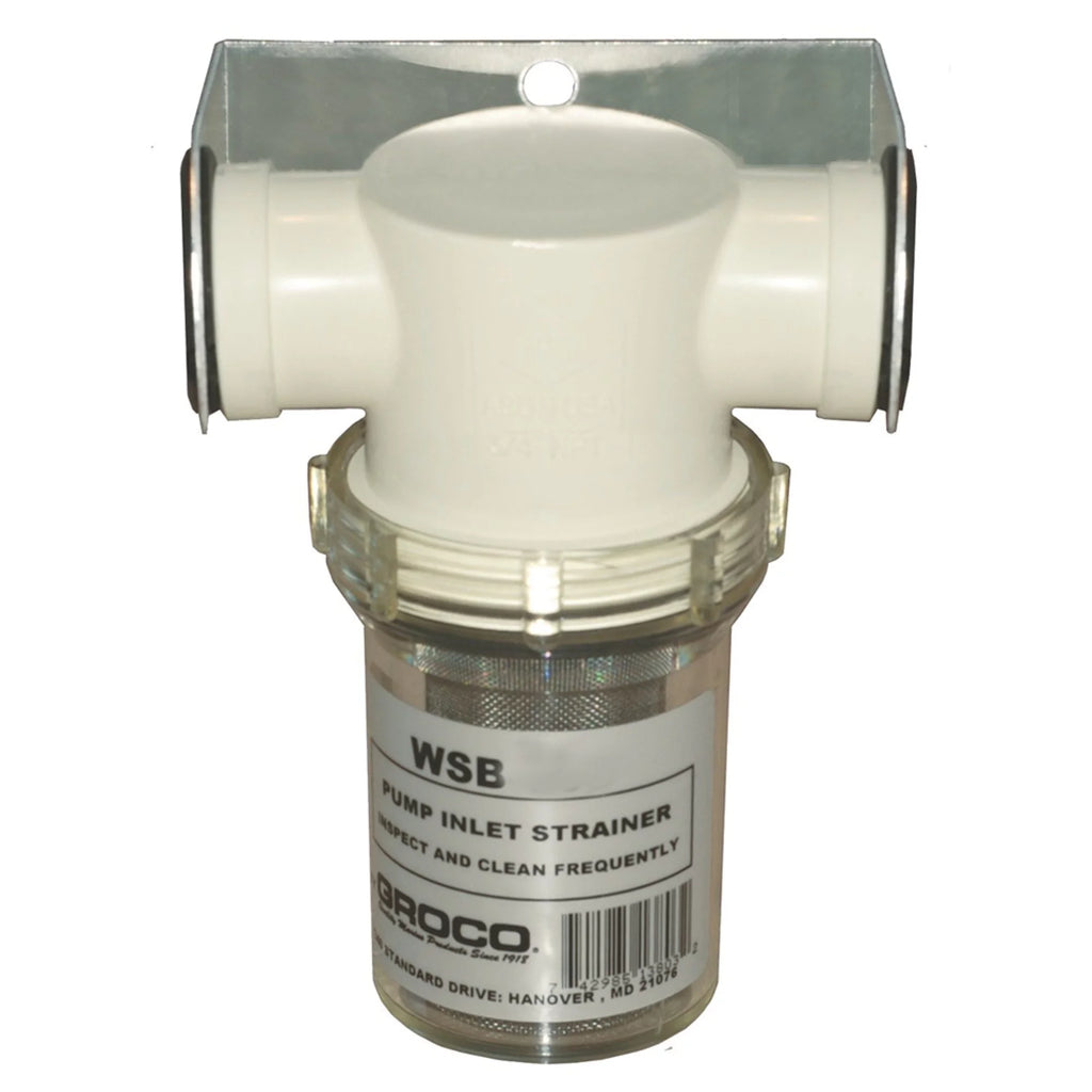 1 in. Fresh Water Strainer with Plastic Basket D302