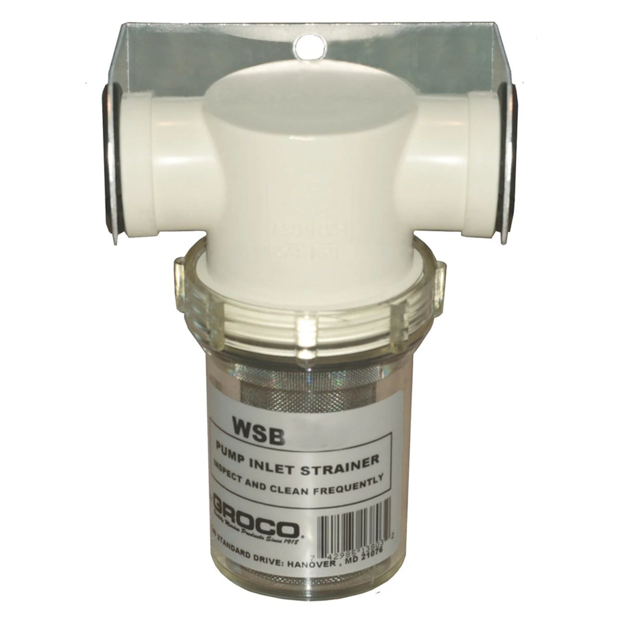 1 in. Fresh Water Strainer with Plastic Basket D302