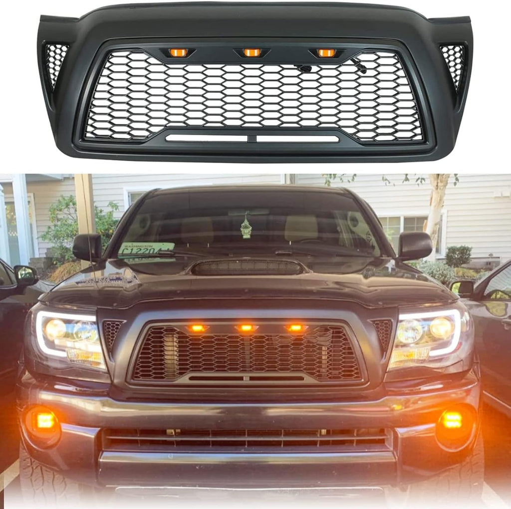 Black LED Front Grille for Tacoma G890112
