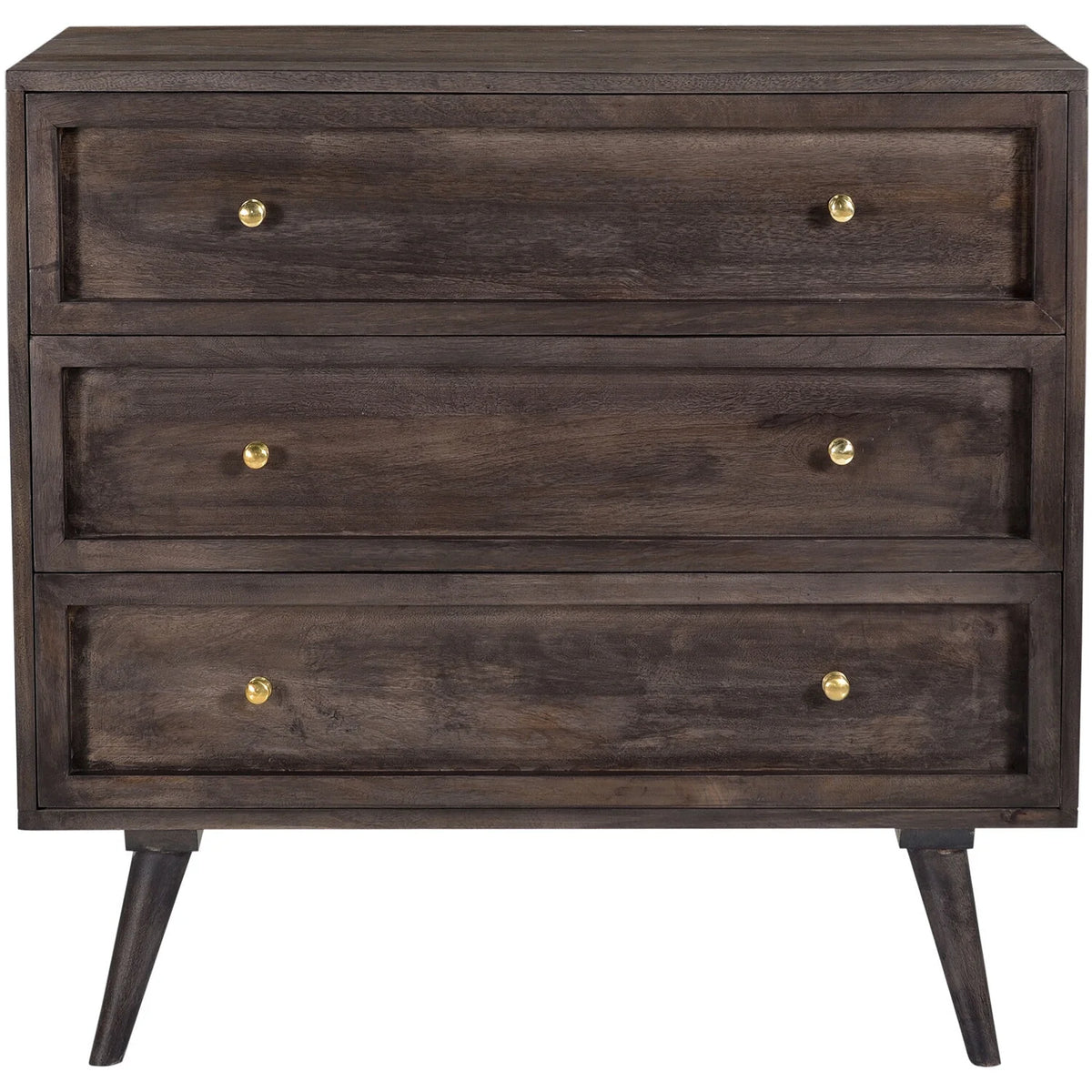 3-Drawer Mango Wood Chest Z2267