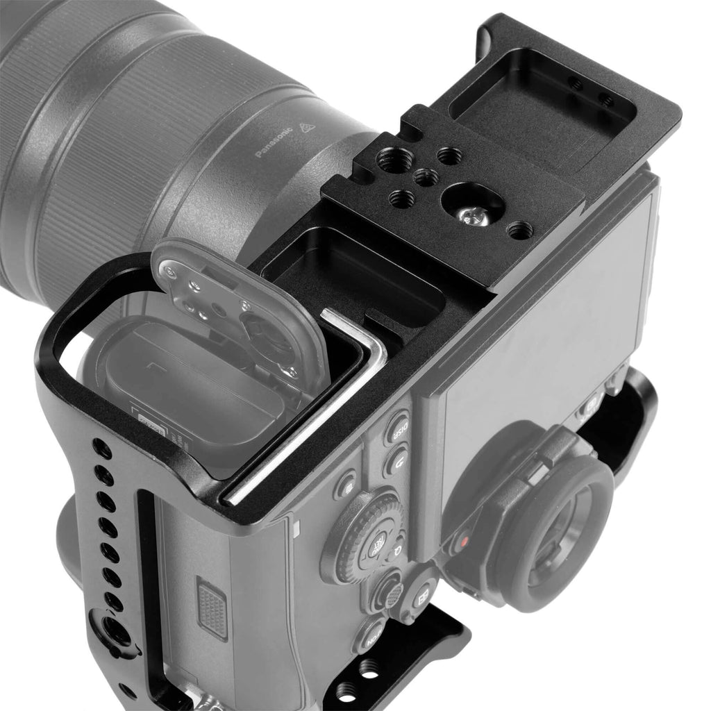 Shape Cage with Top Handle for Panasonic Lumix S1/S1R Cameras F214