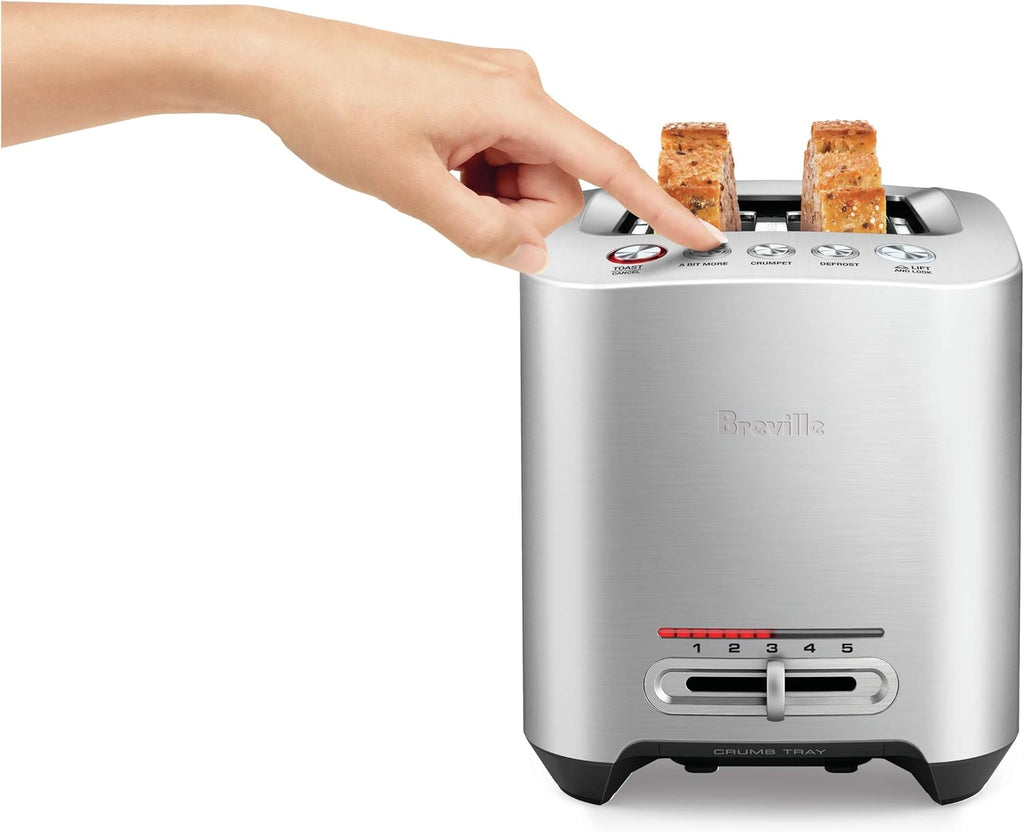 Brushed Stainless Steel 2-Slice Toaster D155895
