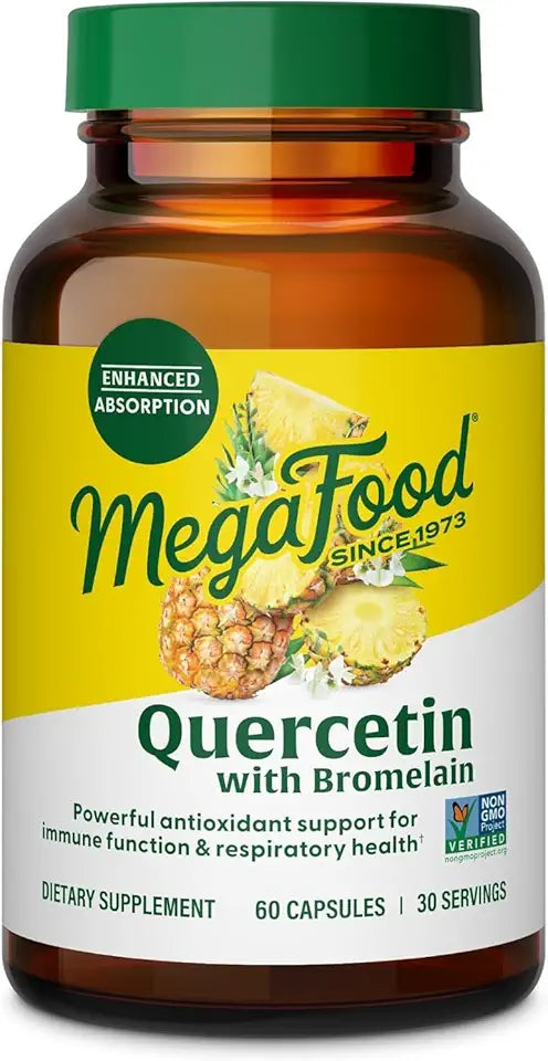 Quercetin 500mg Bromelain Capsules G85311