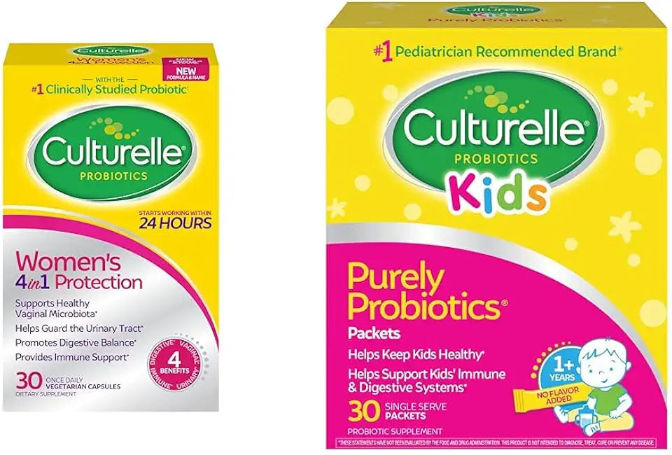 30 Count Capsules and 30 Single Packets Probiotics A1422