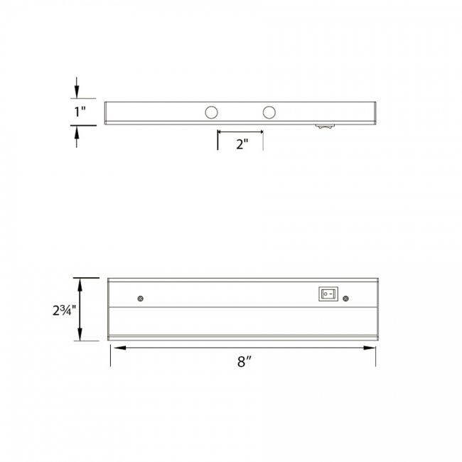 8x22 LED Light Bar - 2700K U95392