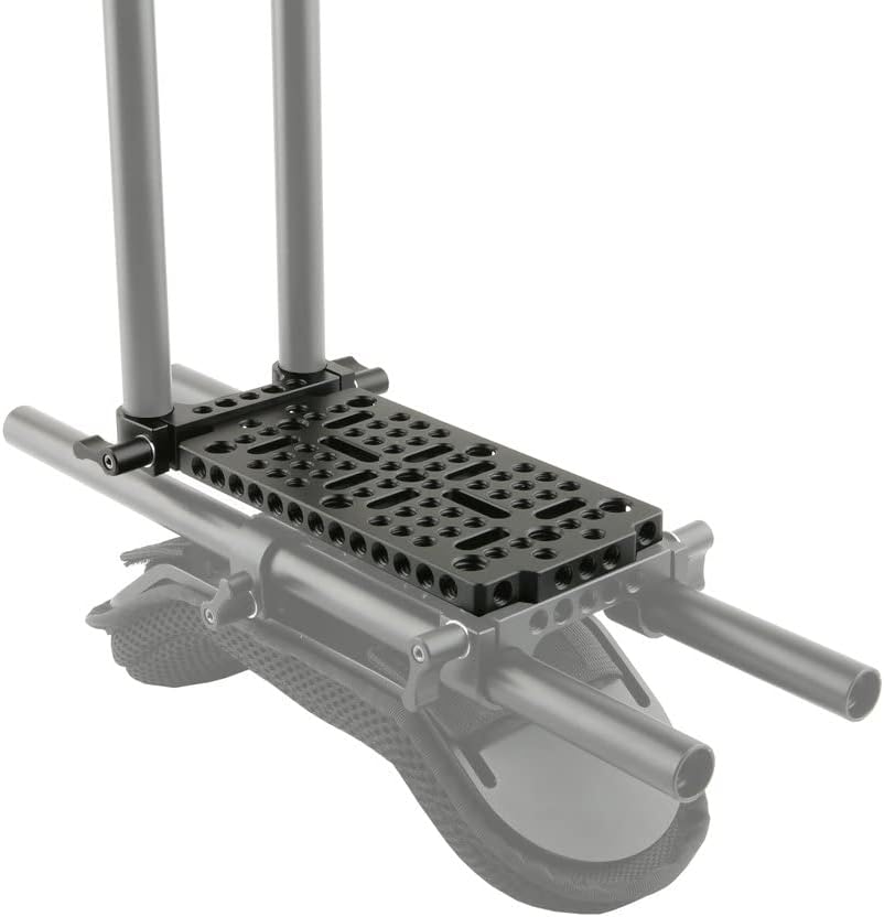 Camera Cheese Plate Base Plate Tripod Mount with 15mm Railblocks Pack of 2 O504175