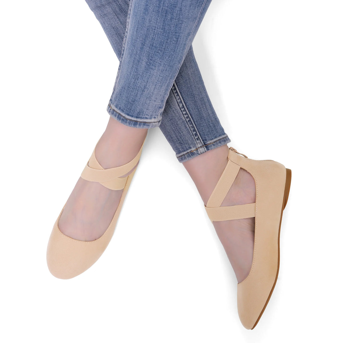 Women's Ballet Flats Mary Jane Slip On Shoes A725