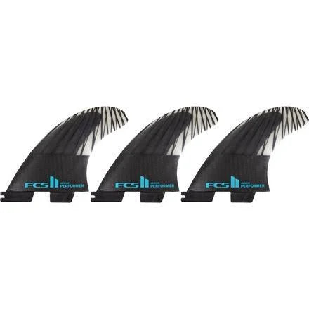 FCS II Performer PC Carbon Tri Fin Set E80225