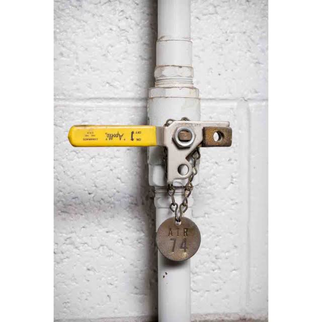 Stamped Brass Valve Tags B534