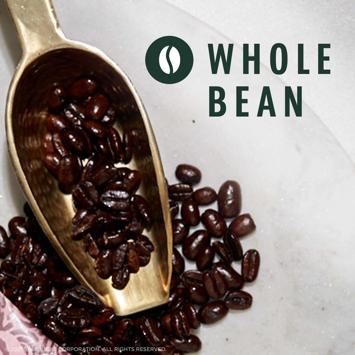 Dark Roast Whole Bean Arabica Coffee 18 oz U74322
