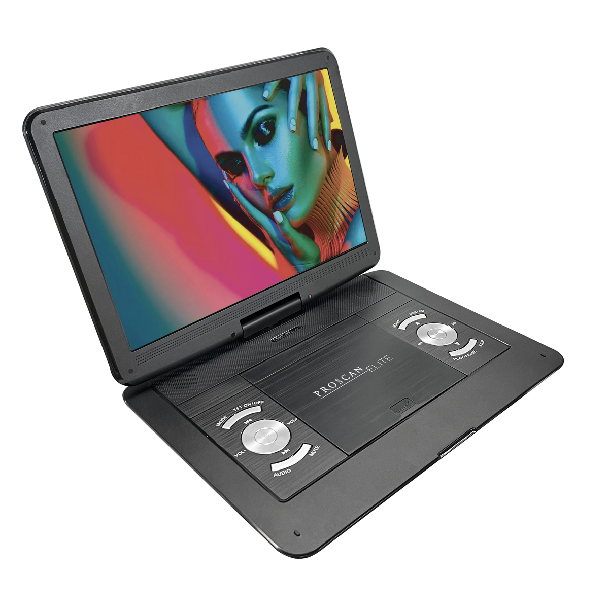 13.3 Portable DVD Player Black J744