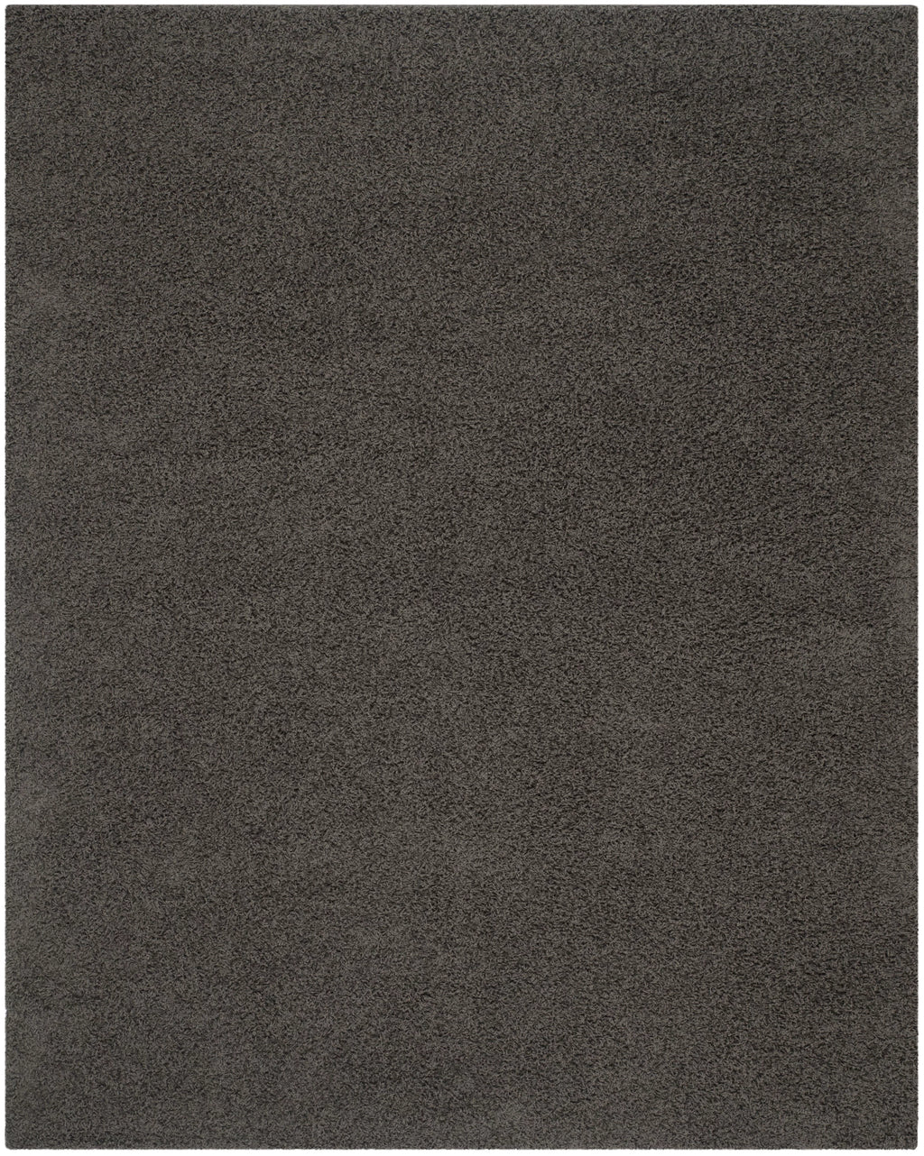 Dark Grey 9' x 12' Shag Area Rug B4632
