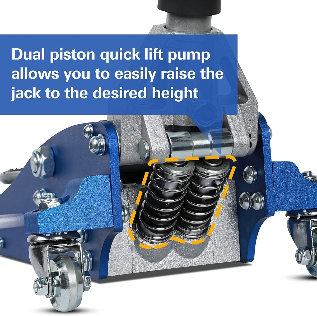 1.5 Ton Low Profile Hydraulic Floor Jack J611