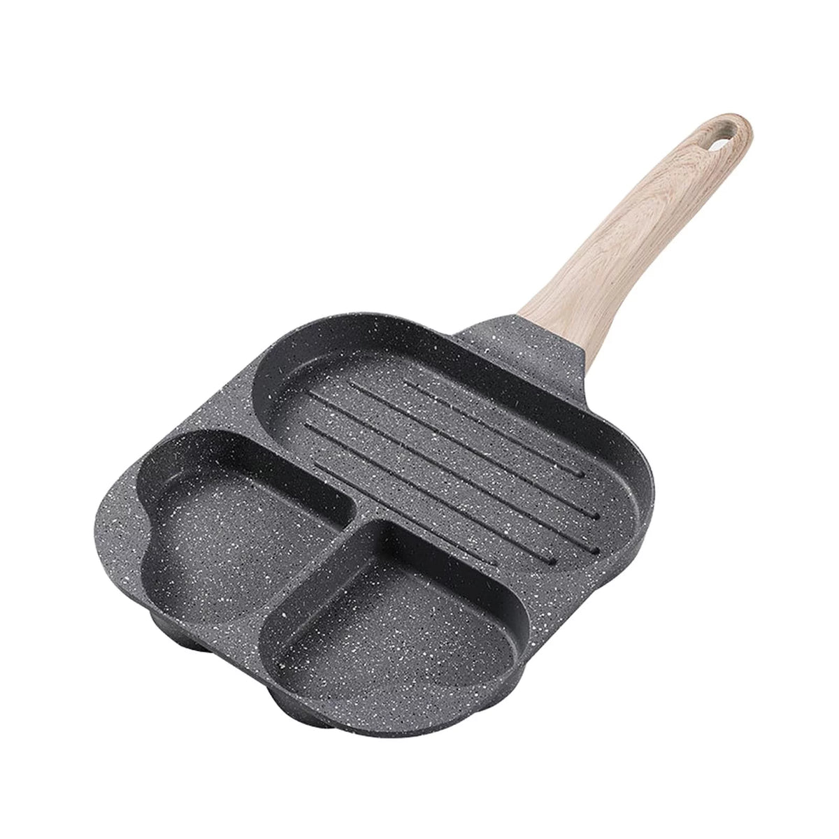 Nonstick Divided Skillet Egg Pan H17159
