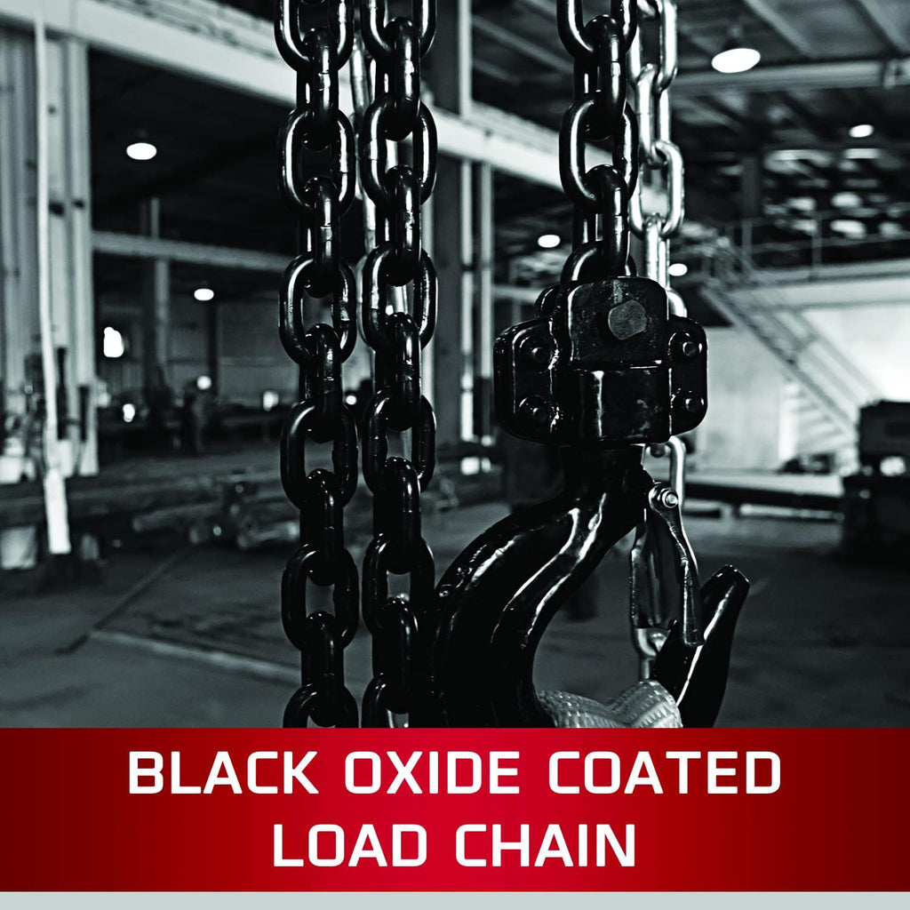 1-1/2-Ton Chain Hoist with 10' Lift B924009