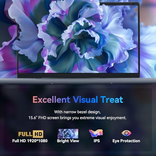 15.6" Laptop Computer with 16GB DDR4 512GB SSD and 1080P Full HD Display D697054