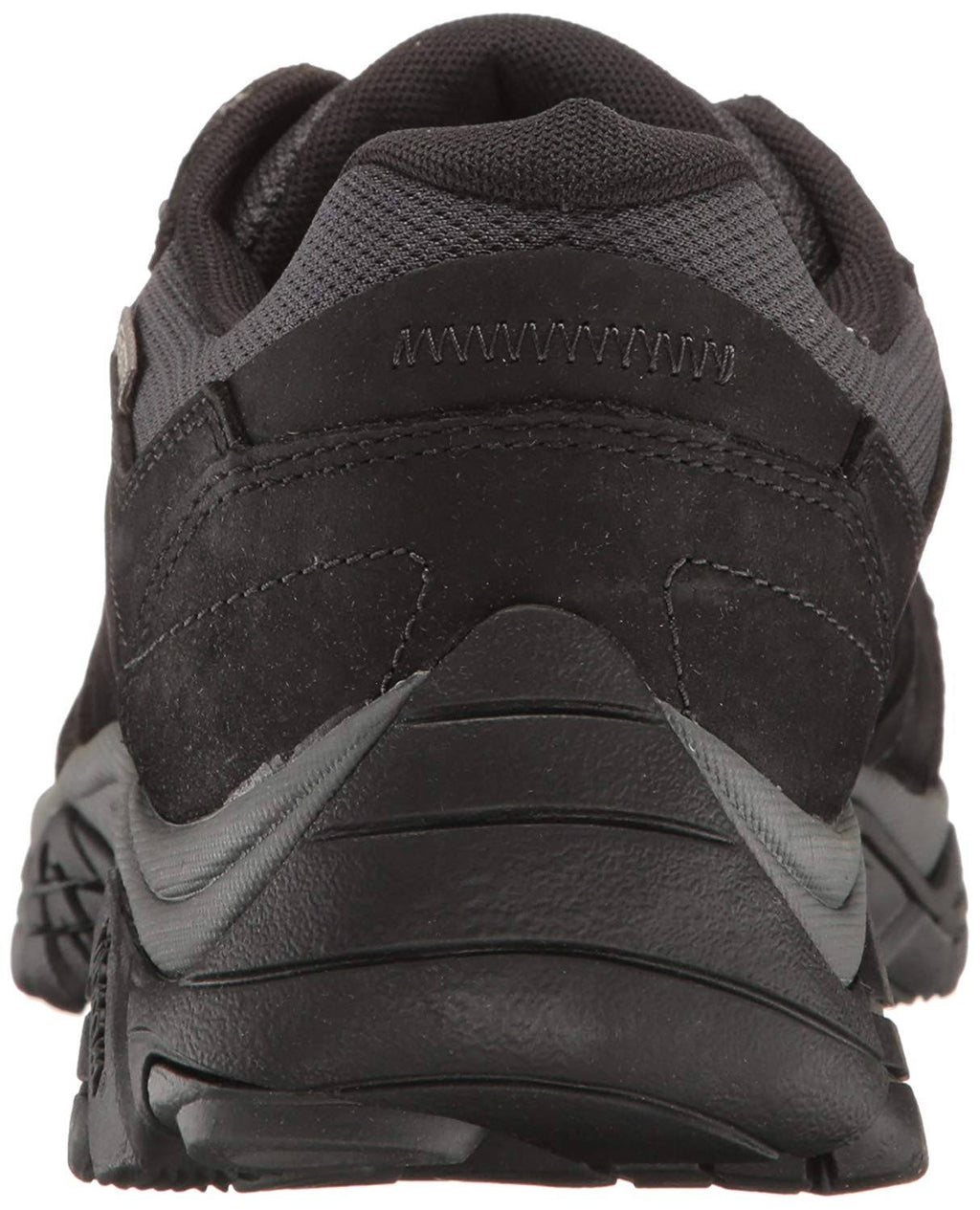 Black Wide Waterproof Lace Shoes Q996