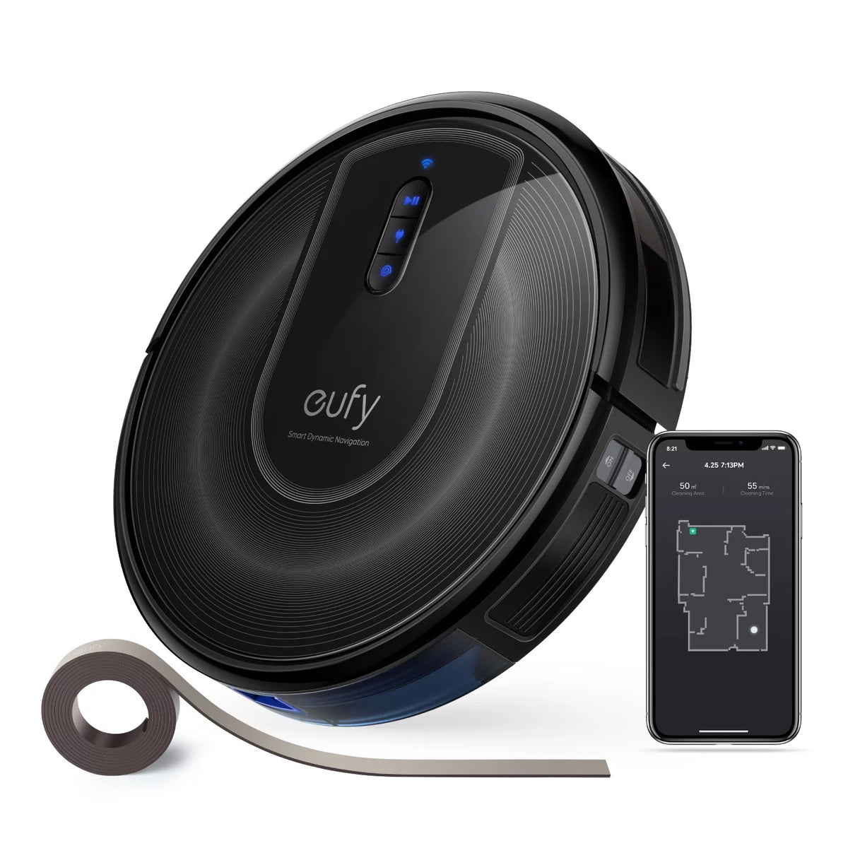 Robot Vacuum with Home Mapping, 2000Pa Suction, Wi-Fi V575