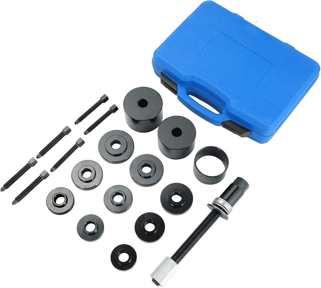 19pcs Universal Front Wheel Drive Bearing Puller Car Kit Set A89898