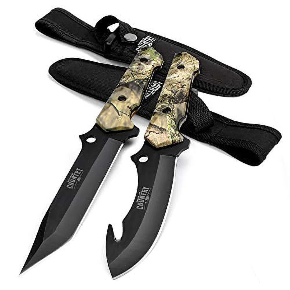 2 Piece Hunting Knife Set C7785