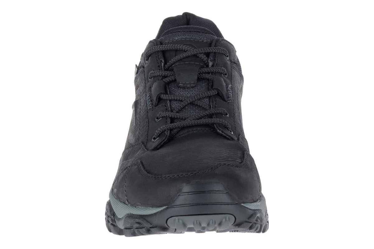Black Wide Waterproof Lace Shoes Q996