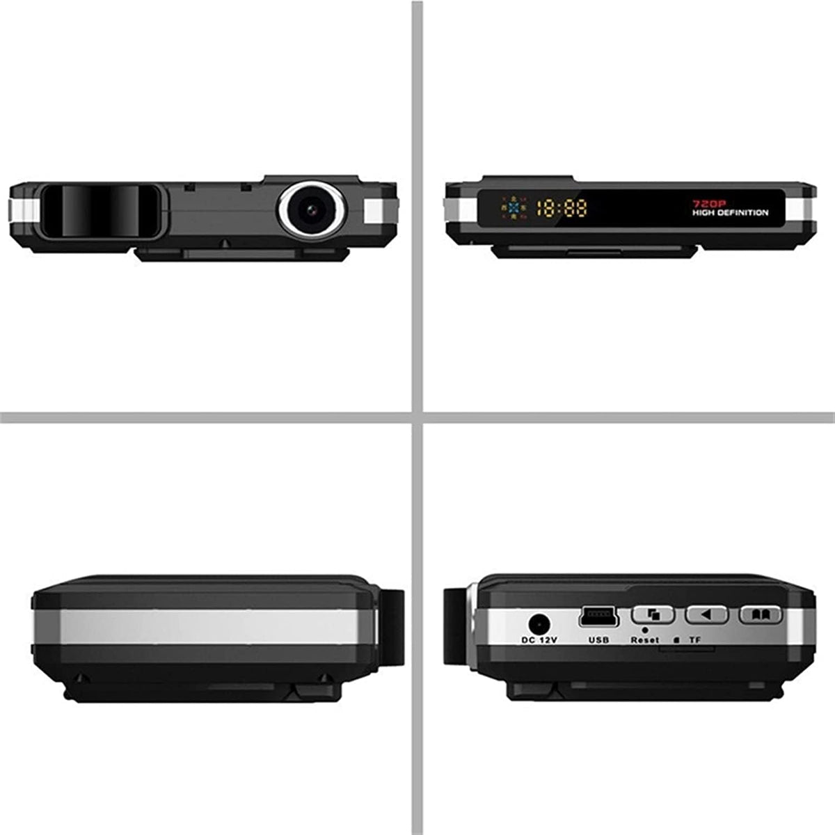 2 in1 Dash Cam Radar Detector Pack of 2 Q51523