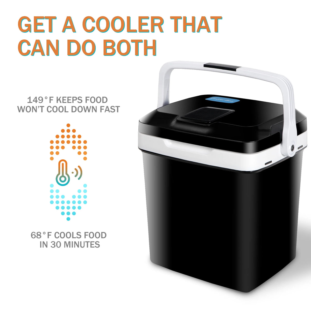 28Qt Mini Nevera Eléctrica Portátil Termoeléctrica V943799