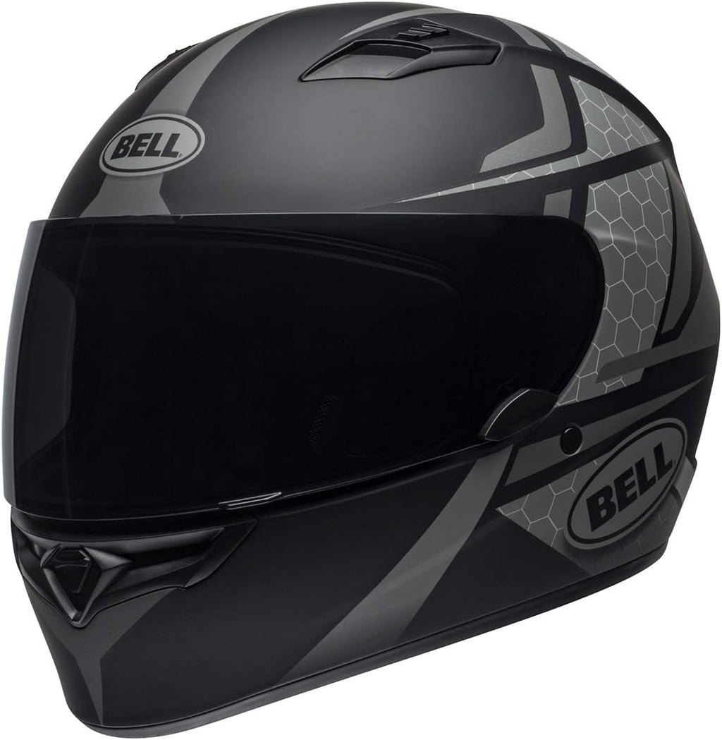 Matte Black Gray Street Helmet I27835