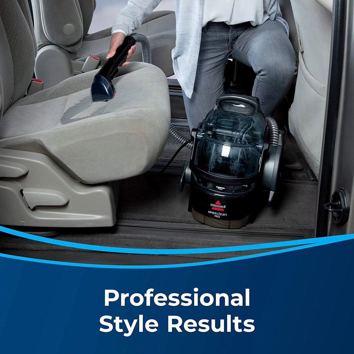Black Portable Carpet Cleaner T1517