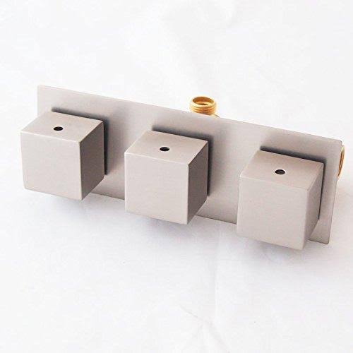 10x22 LED Rainfall Shower Head with 6 Massage Jet L223