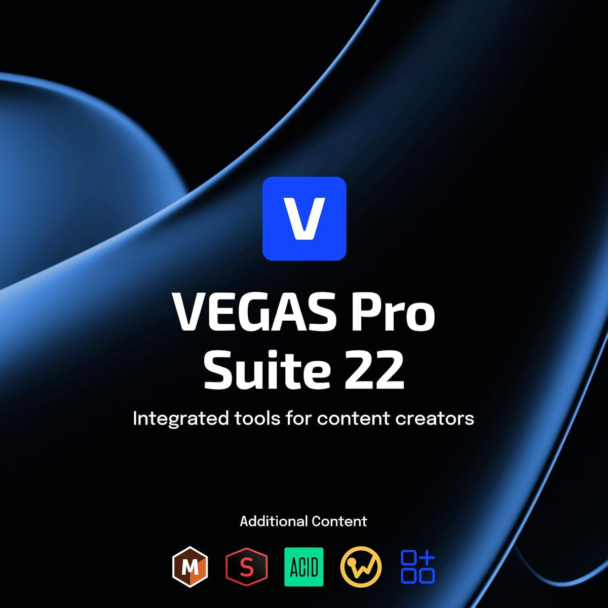 VEGAS Pro Suite 22 video editing software C642