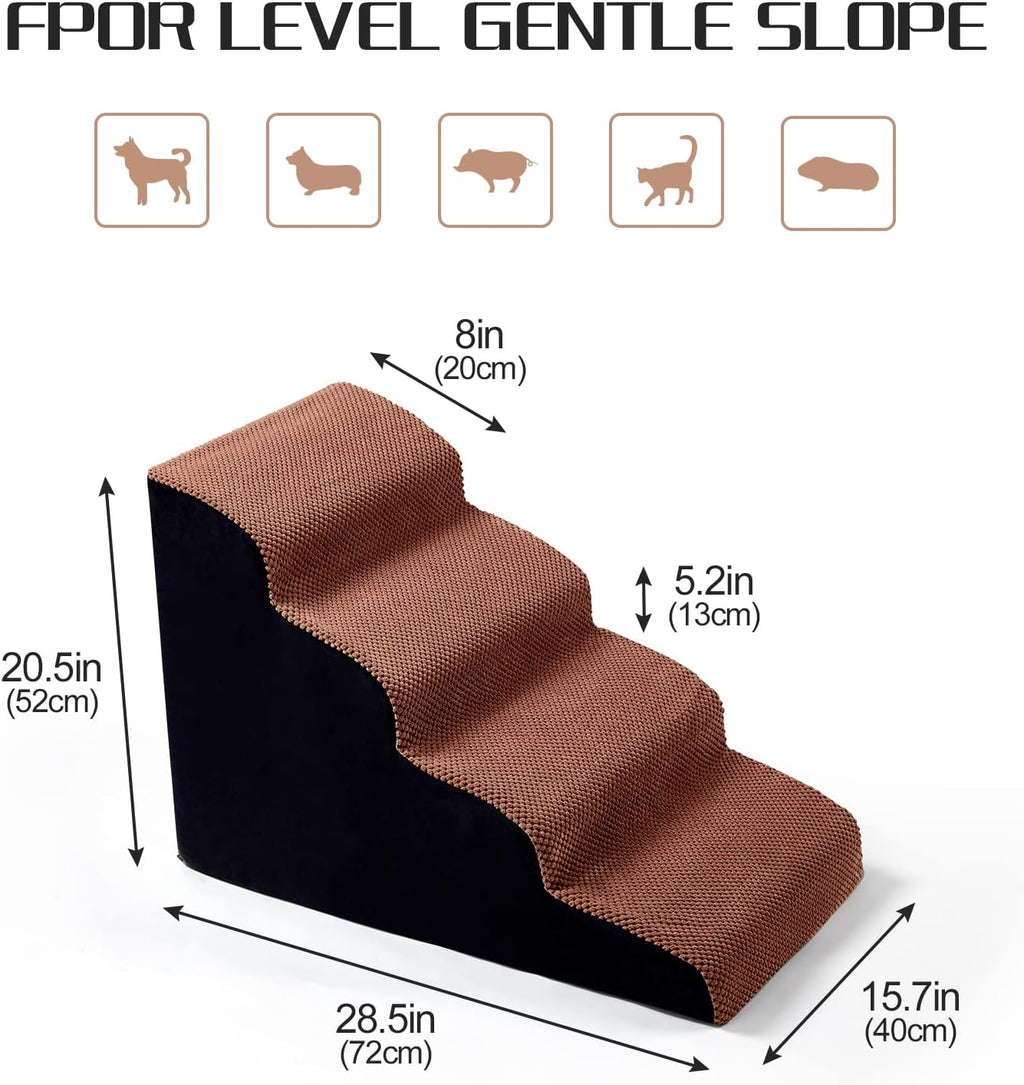 Foam Dog Stairs 4 Tiers Pet Ramp R541