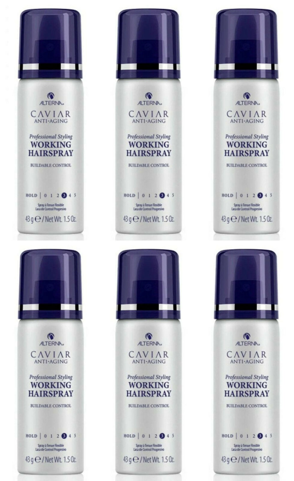 Sulfate Free Hair Spray 1.5 Oz - 6 Pack K447