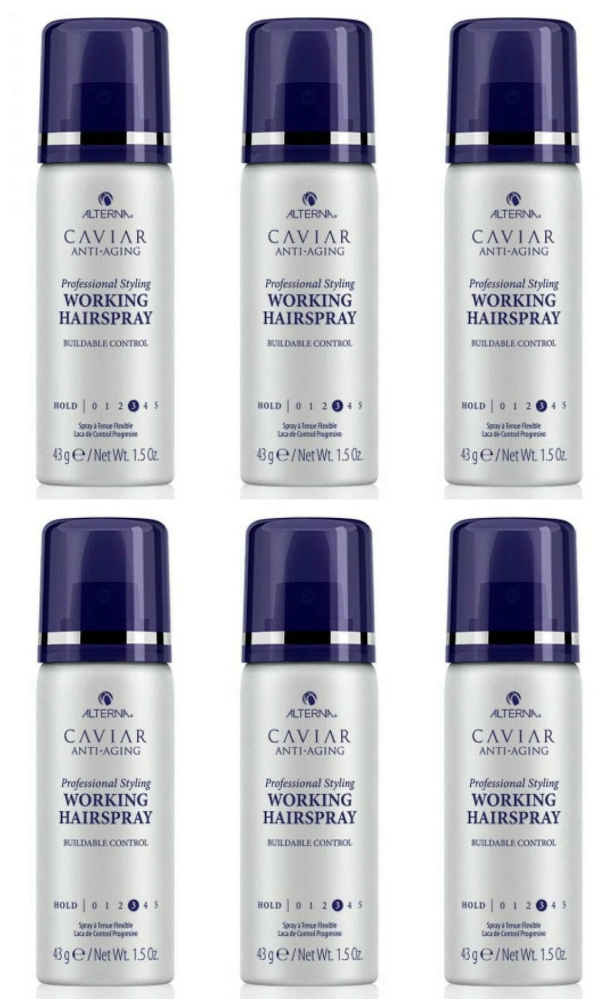 Sulfate Free Hair Spray 1.5 Oz - 6 Pack K447