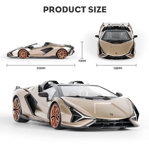 1:16 Scale Remote Control Car with LED Light W42766