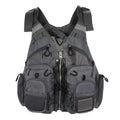 Fishing Vest Utility Waistcoat Breathable Mesh Padded J451