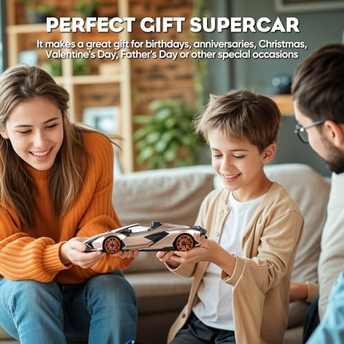 1:16 Scale Remote Control Car with LED Light W42766